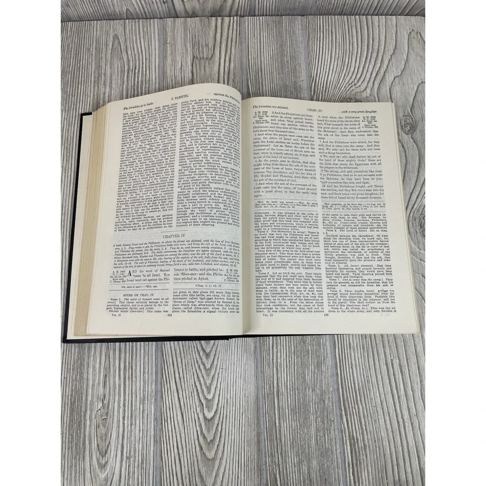 Vintage Clarke's Commentary Volume II Joshua Esther Hardcover